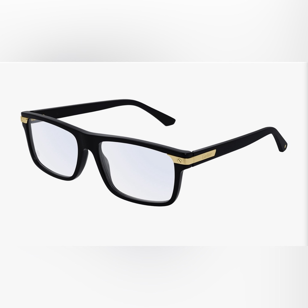 Cartier Optical Frames. Black and Gold temples. Make an Offer!!